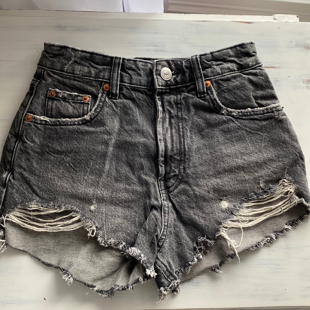 Zara Festival Jeans Shorts